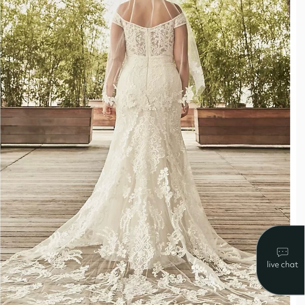 Oleg Cassini Lace Wedding Dress